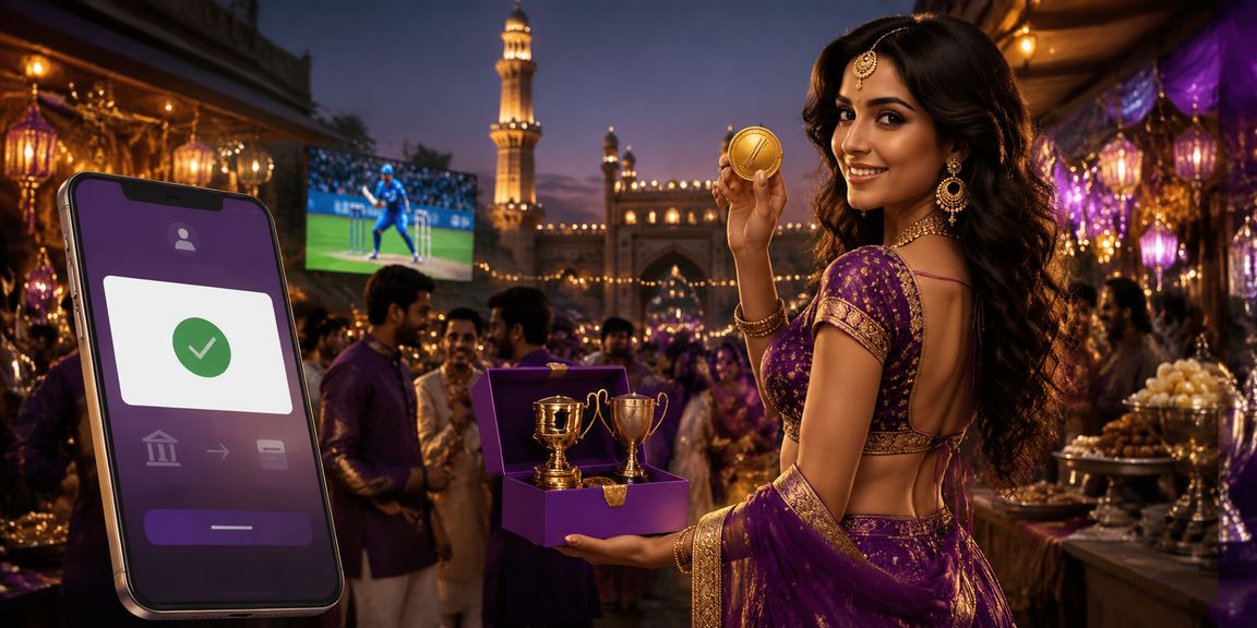 Cricket fans watching live match and placing bets in India